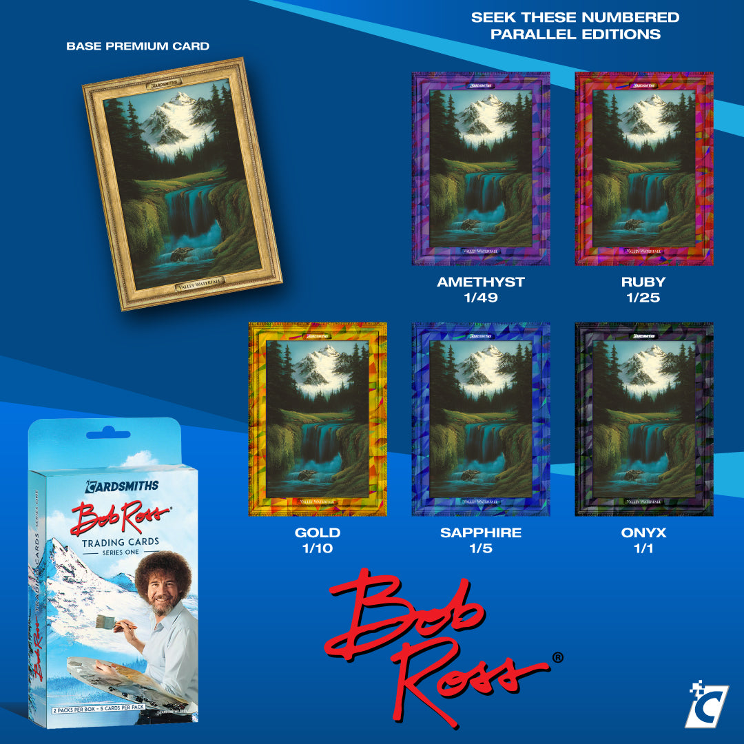Bob Ross Trading Cards Series 1 - Collector Box