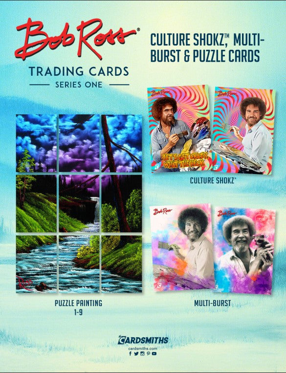 Bob Ross Trading Cards Series 1 - Collector Box
