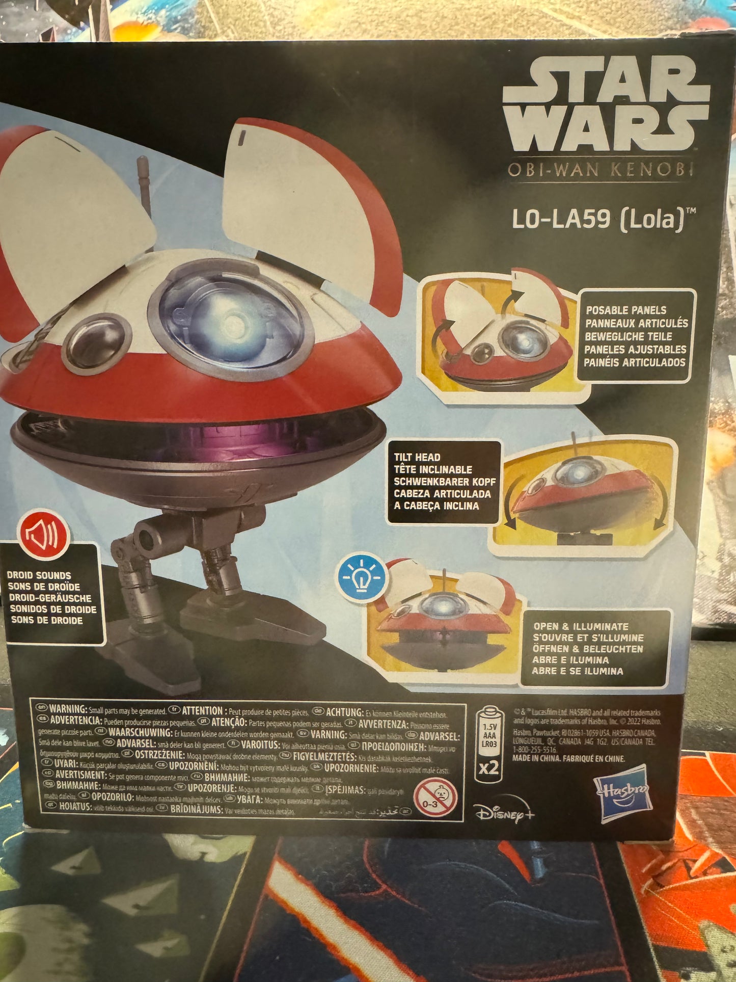 Star Wars Obi-Wan Kenobi Lola LO-LA59 Interactive Animatronic Droid - BRAND NEW!