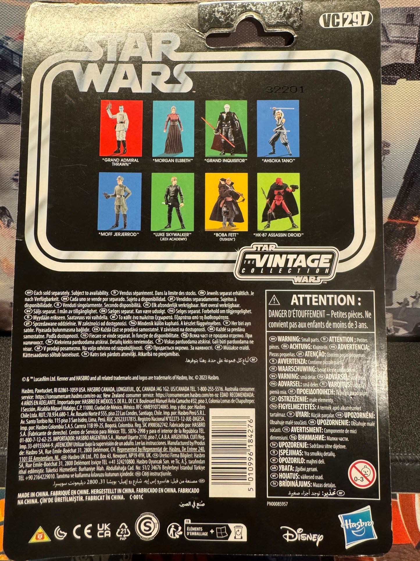 STAR WARS Vintage Collection AHSOKA TANO (AHSOKA) VC297 3.75" Action Figure NEW