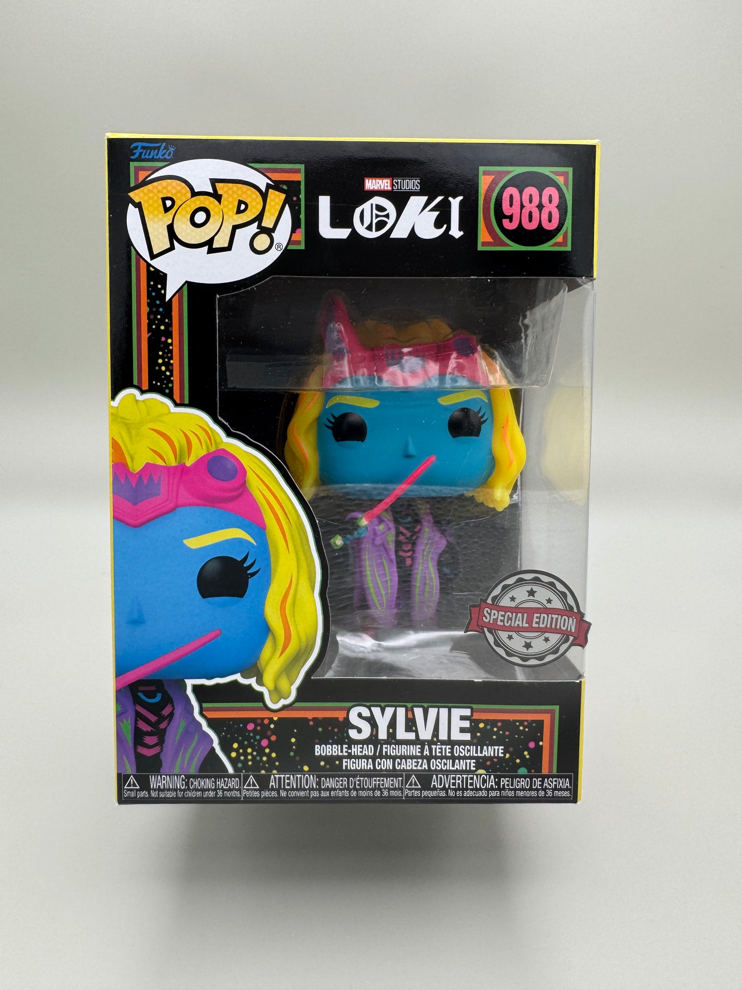 Funko Pop! Vinyl: Marvel - Sylvie (Black Light) - Target (T) (Exclusive) #988