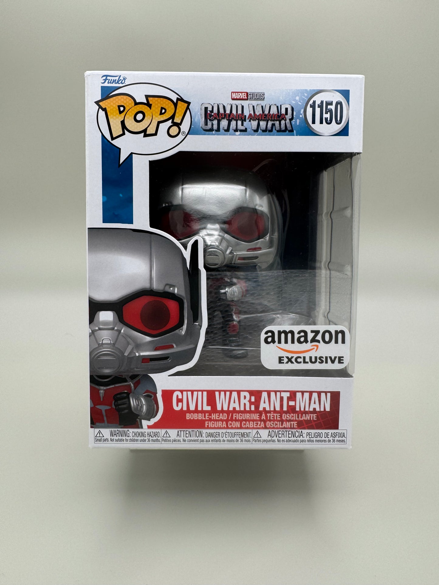 Funko Pop! Vinyl: Marvel - Civil War: Ant-Man - Amazon (Exclusive) #1150