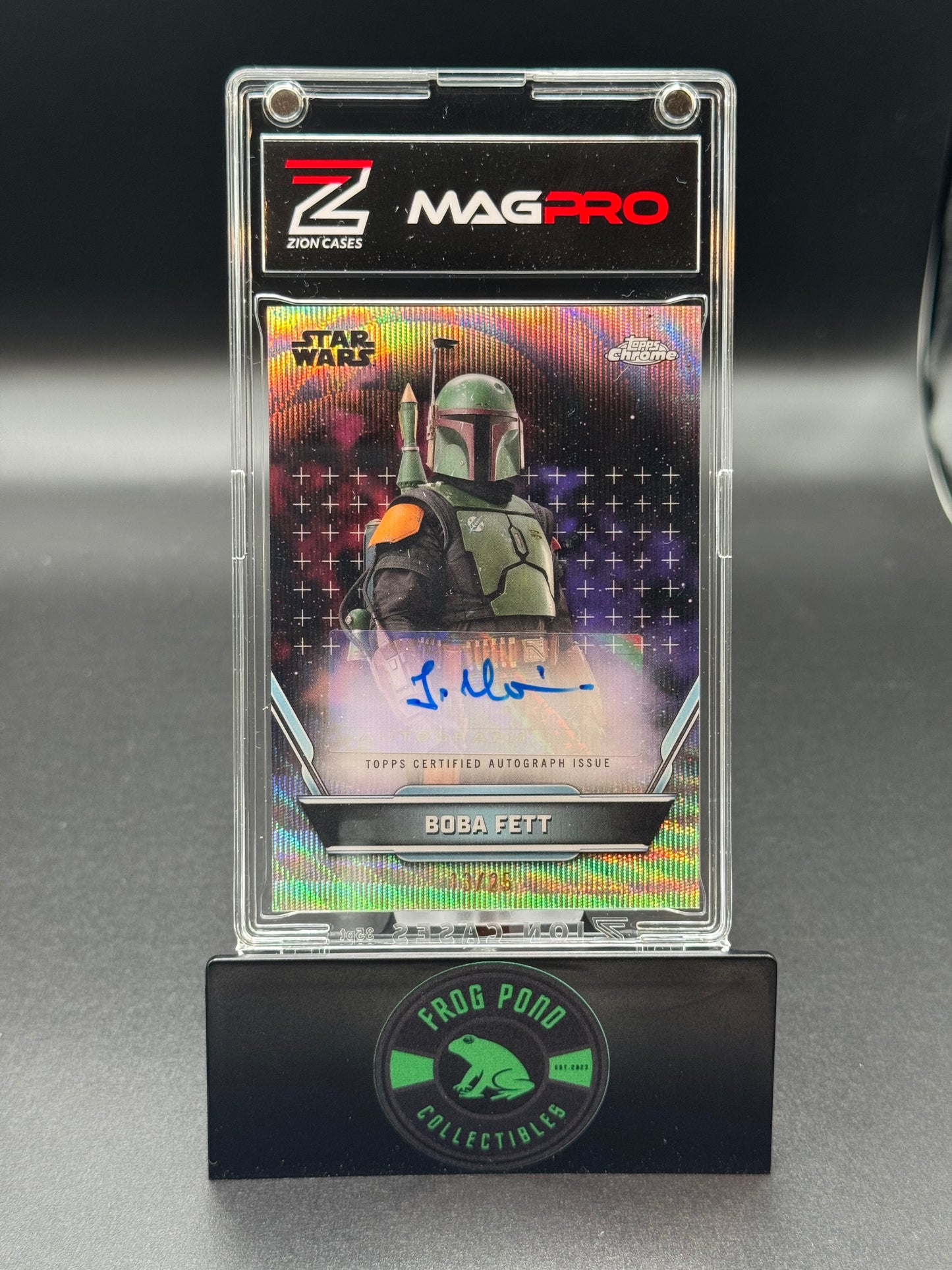 2024 Topps Star Wars Hyperspace Boba Fett Auto /25 A-TM