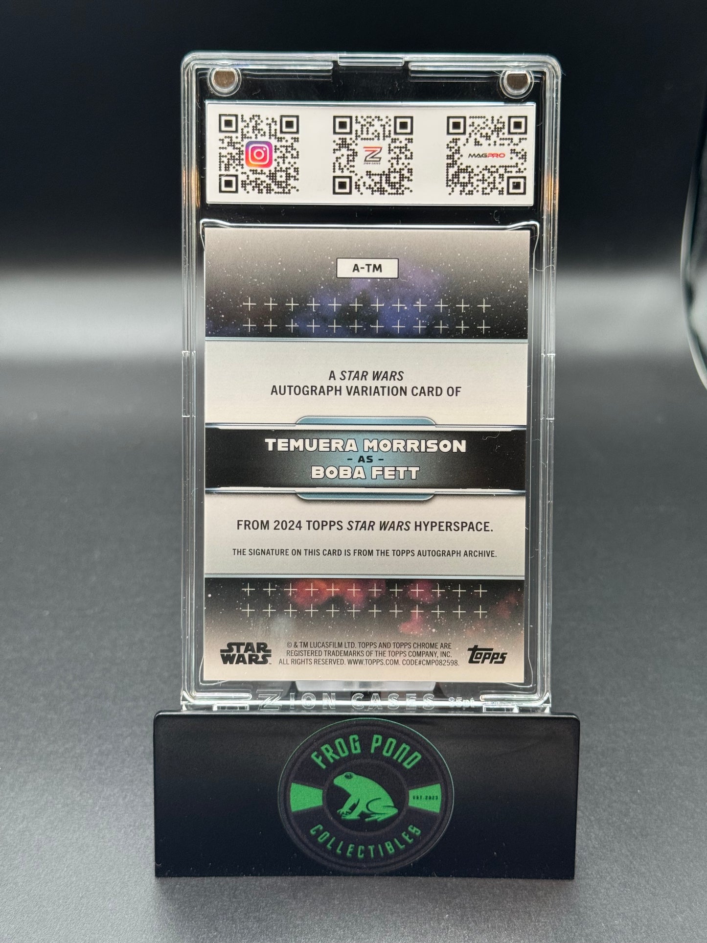 2024 Topps Star Wars Hyperspace Boba Fett Auto /25 A-TM