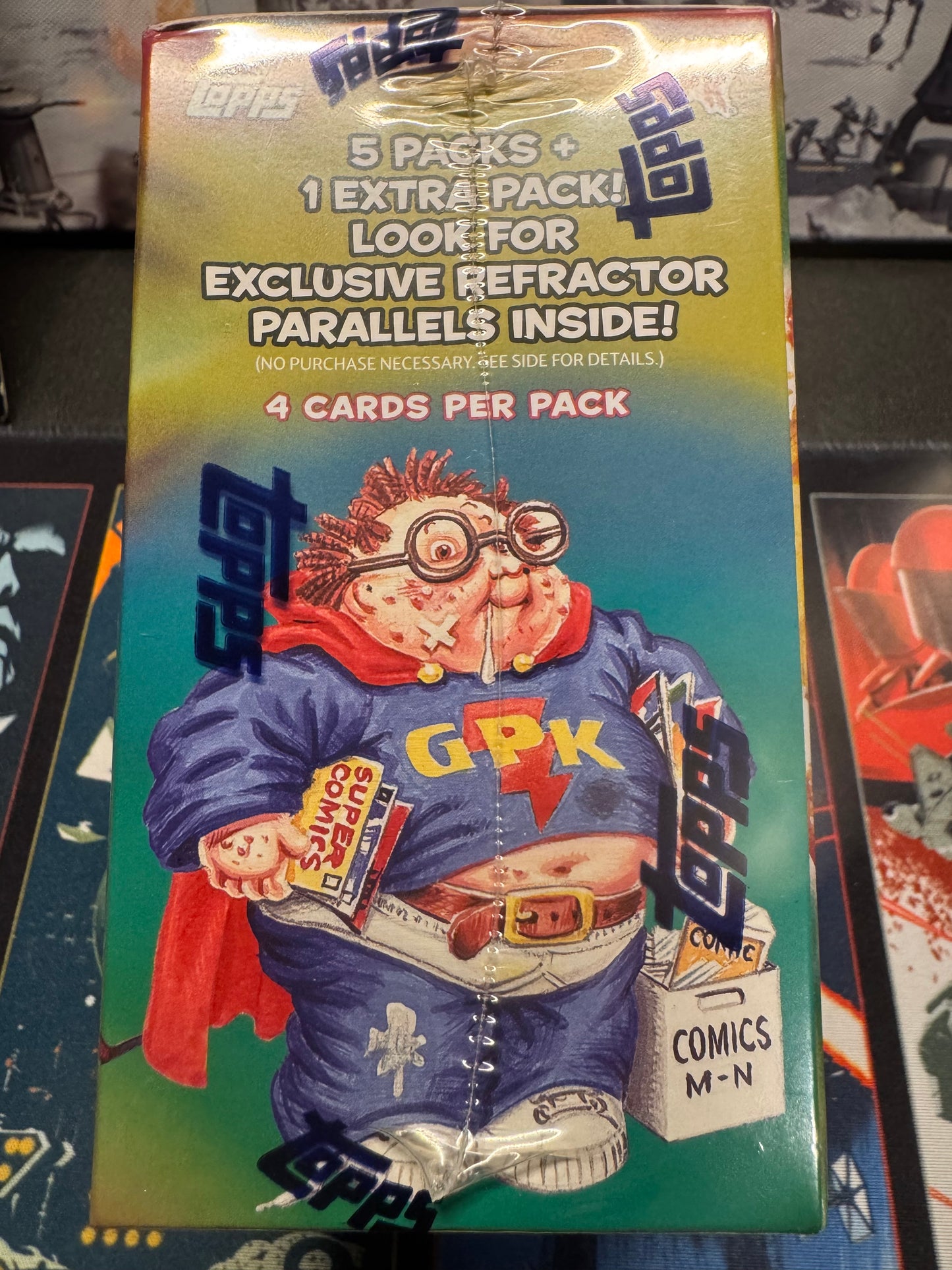 GARBAGE PAIL KIDS 2022 CHROME 5 5TH SERIES BRAND NEW/SEALED BLASTER BOX TOPPS