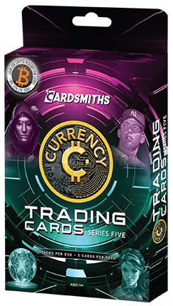 Currency Series 5 Trading Cards Collector Box | 2 Packs