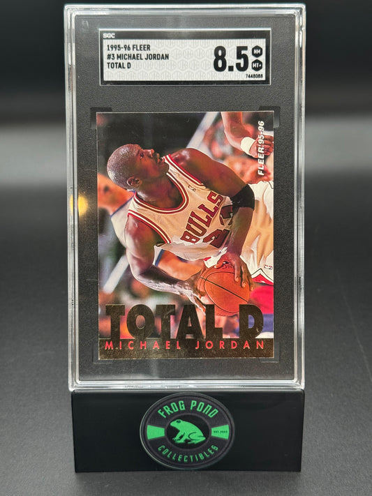 Michael Jordan 95-96 Fleer Total D SGC 8.5