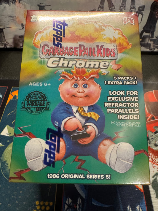 GARBAGE PAIL KIDS 2022 CHROME 5 5TH SERIES BRAND NEW/SEALED BLASTER BOX TOPPS