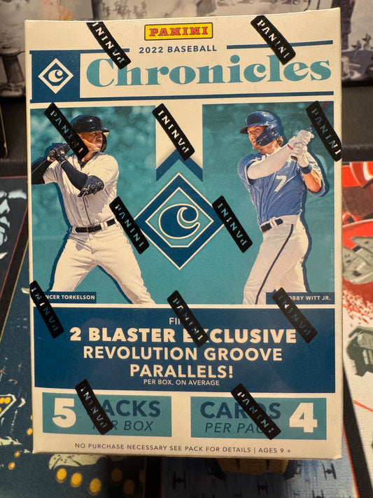 2022 Panini Chronicles Baseball Blaster Box