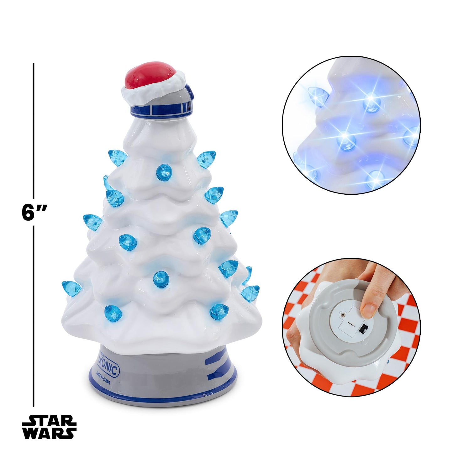 Star Wars R2-D2 Light-Up Christmas Tree