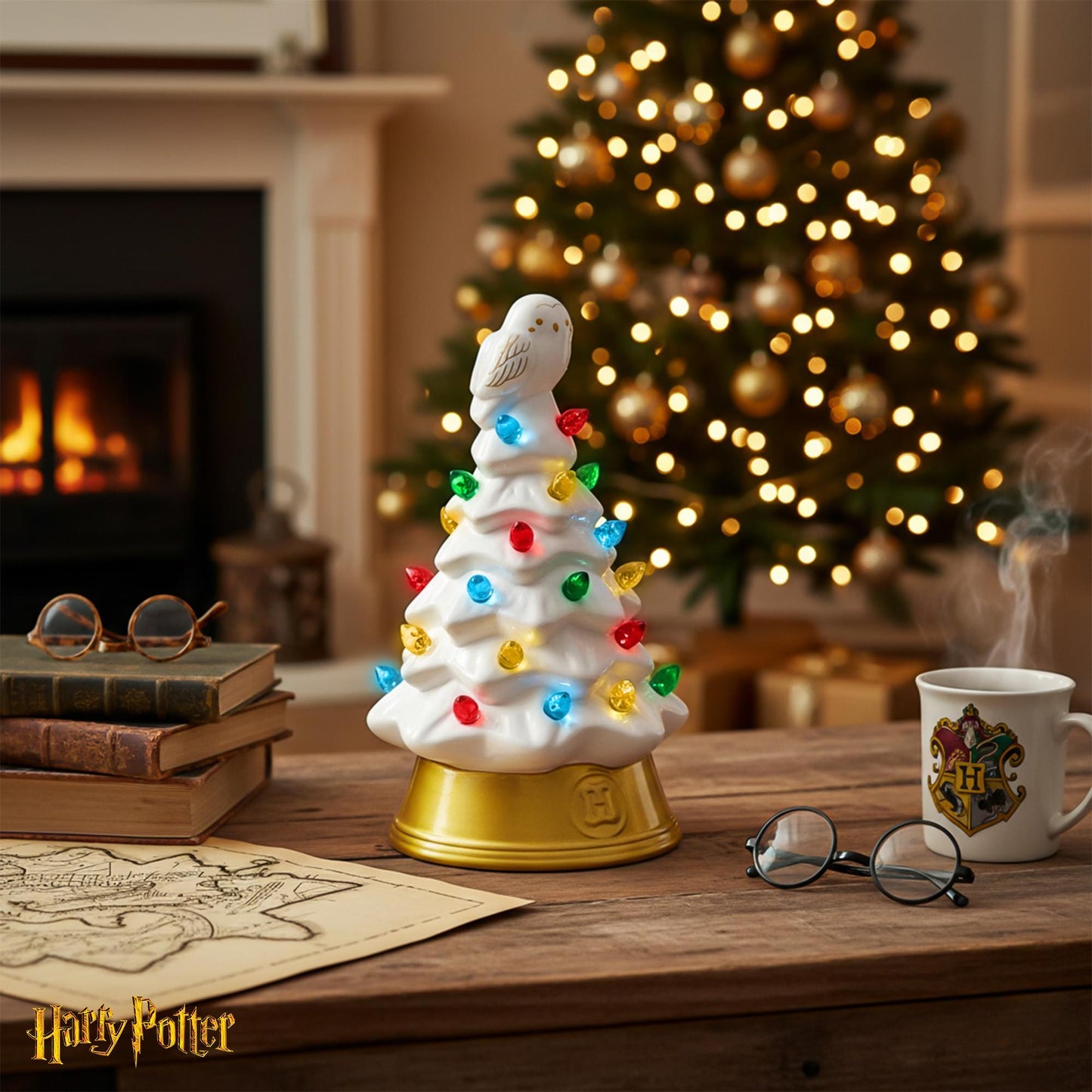Harry Potter Hedwig Light-Up Christmas Tree